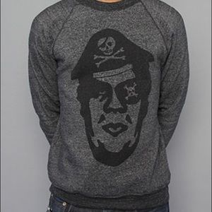 OBEY Gray Crewneck Sweatshirt Small